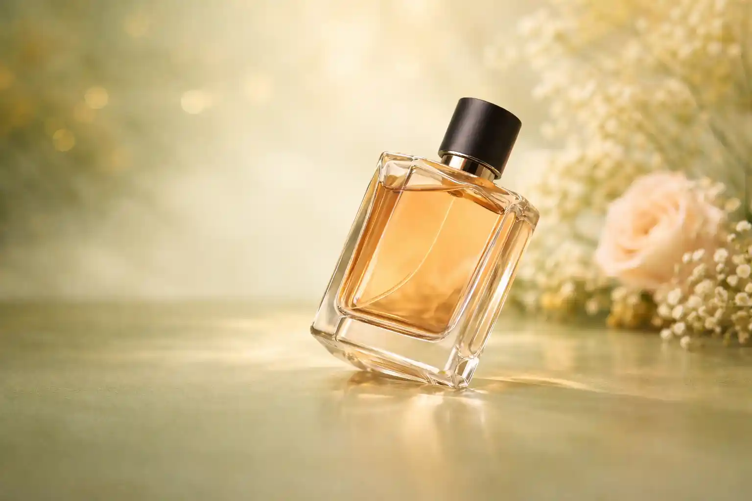 a bottle of perfume